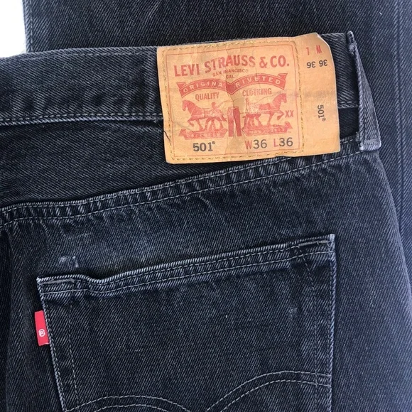Levis 501 shop w36 l36